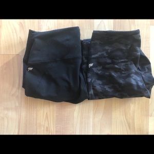 Fabletics high waisted leggings lot of 2